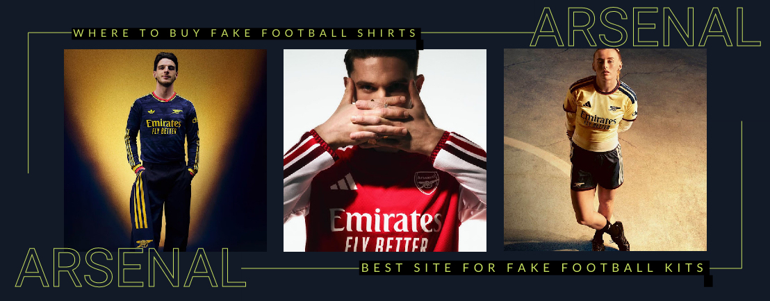 Replica fake Arsenal football shirts 26-27